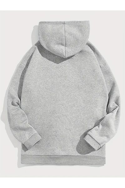 Karatopak Hanorac oversize unisex cu glugă cu imprimeu Shark