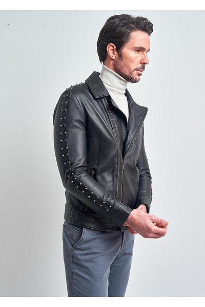 Pierre Cardin Men's Leather Jacket