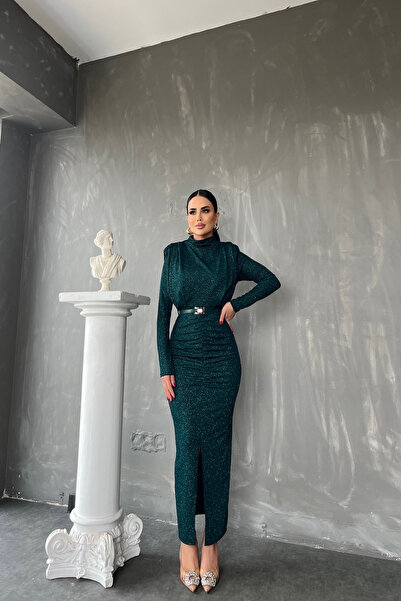 kamacibutik Φόρεμα με ζώνη Glitter