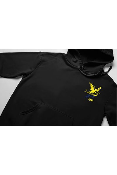swOzz Fb Since 1907 Fan Premium Unisex Hanorac supradimensionat cu glugă - țesătură groasă