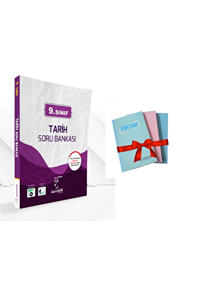 Karekök Yayınları 9.SINIF TARİH SORU BANKASI ( 1 ADET NOT DEFTERİ HEDİYELİ)