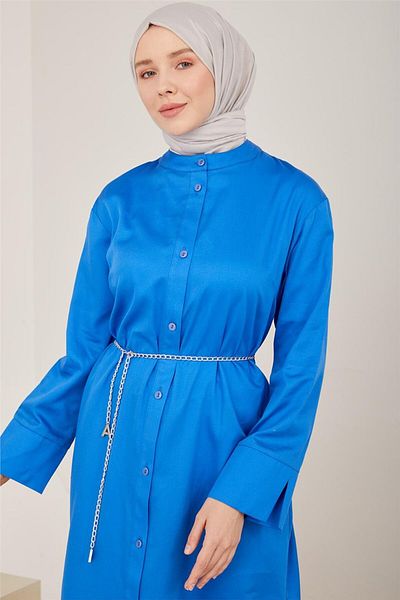 Armine Φόρεμα Kobalt Oversize Tunic - 23y4502