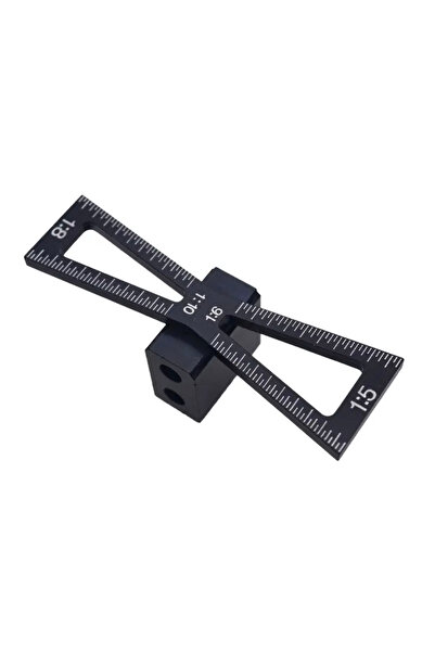 BGA Carpenter Dovetail Guide Ruler Woodworking Drawing Ruler