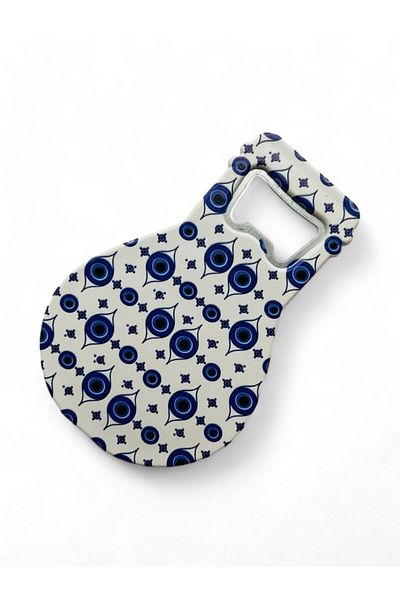 GALATA GIFT Bottle Opener Magnet Balloon Shape Evil Eye Beaded Soda Gas Opener Decorative Fridge Magnet