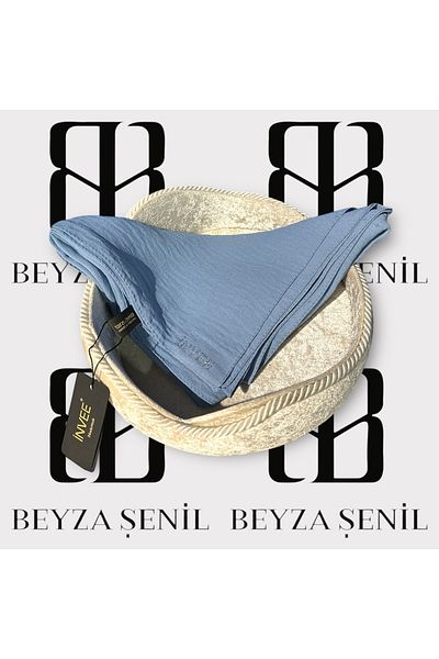 Invee Şal jazz INVEE 1246 albastru clar