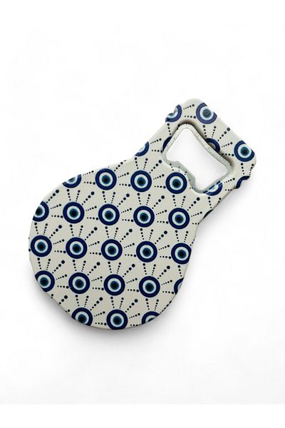 GALATA GIFT Bottle Opener Magnet Balloon Shape Evil Eye Beaded Soda Gas Opener Decorative Fridge Magnet