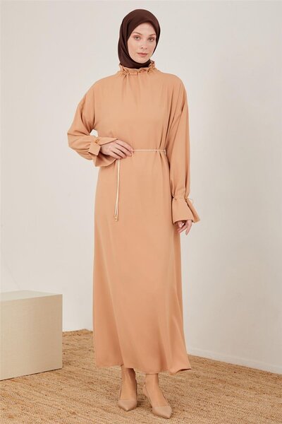 Armine Rochie 23y9523 Camel