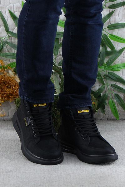 Bulldozer 250114   Άνετα Γνήσια Προϊόντα Nubuck Γνήσιο Δερμάτινο Ανδρικές Μπότες