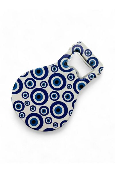 GALATA GIFT Bottle Opener Magnet Balloon Shape Evil Eye Beaded Soda Gas Opener Decorative Fridge Magnet