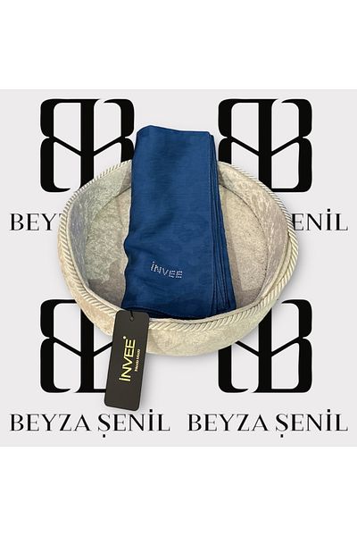 Invee Şal INVEE 1329 Indigo Leopard