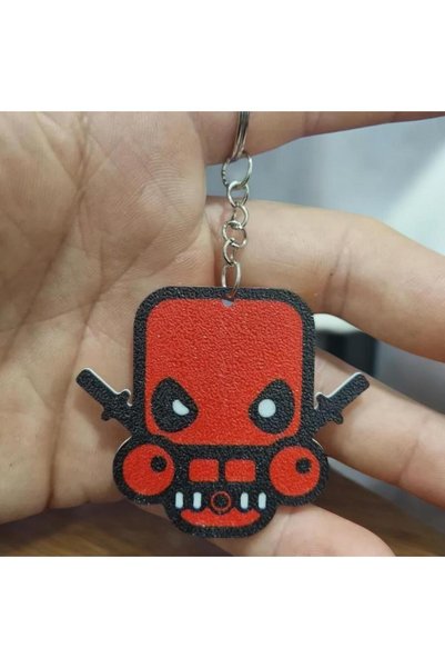 AlaSwan Μίνι DeadPool: Χαριτωμένο φιγούρα-χαρακτήρα μπρελόκ