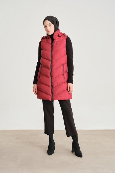 Armine Καπιτονέ Παλτό 23kd8306 Claret Red