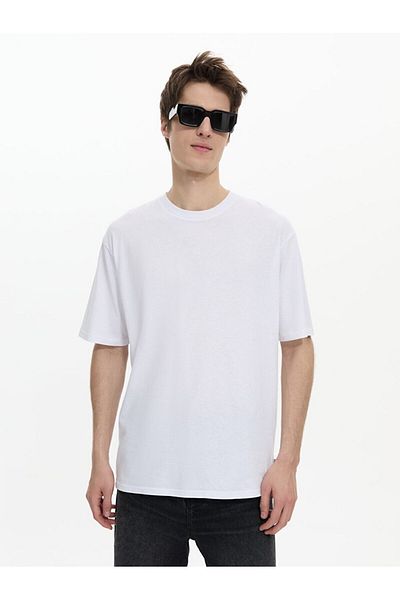Ltb Tricou alb - Text contrastant