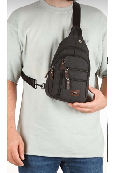 Newish Polo Geantă de corp Piept încrucișat și rucsac cu port USB - țesătură ...