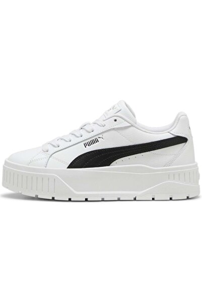 Puma 397456 Karmen II L Sneaker Ayakkabı Unisex Spor Ayakkabı BEYAZ-SİYAH