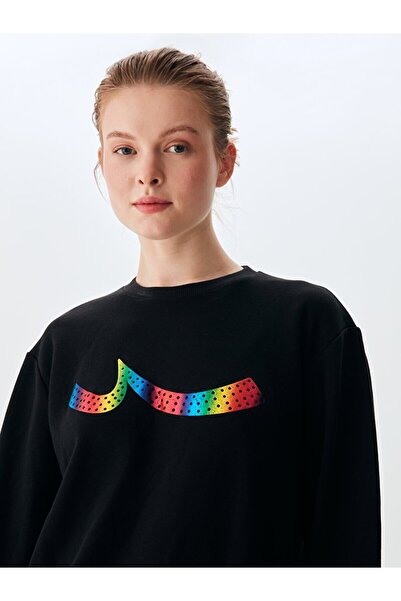 Ltb Logolu Uzun Kollu Siyah Sweatshırt