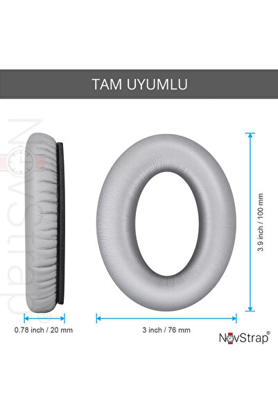 NovStrap Headphone Sponge Pad Compatible with Bose Quietcomfort Qc35 Ii Qc35 Qc25 Qc15 Qc2 Ae2 Ae2I Ae2W