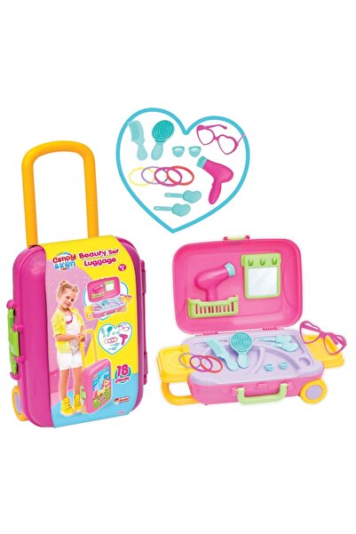 DEDE Toys Candy & Ken Güzellik Seti Bavulum Özel Tasarım