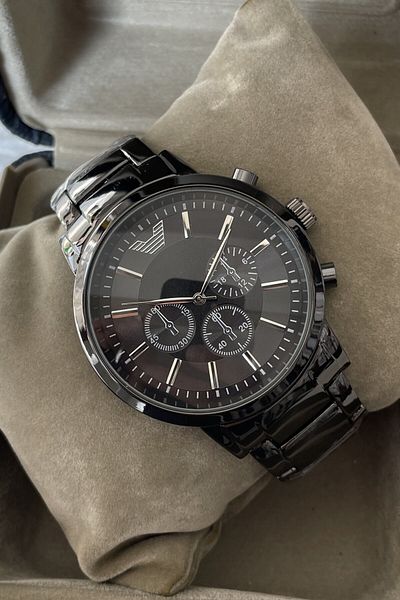 Leerybee Custom Boxed Men's Wristwatch with Metal Band Christmas Birthday Valentine's Day Gift
