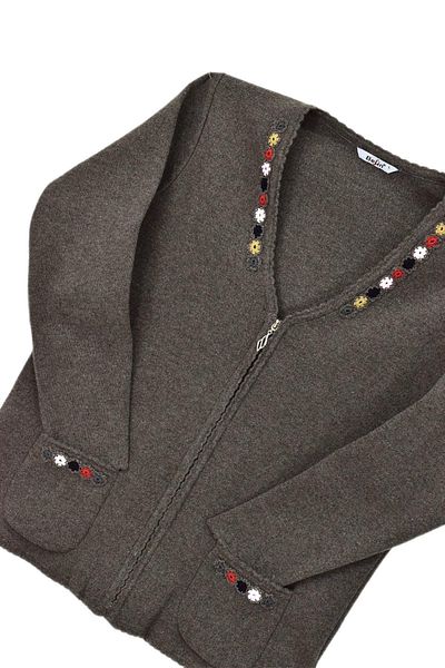 BELİN Women's Mother Zipper Cardigan Bgl-St03940