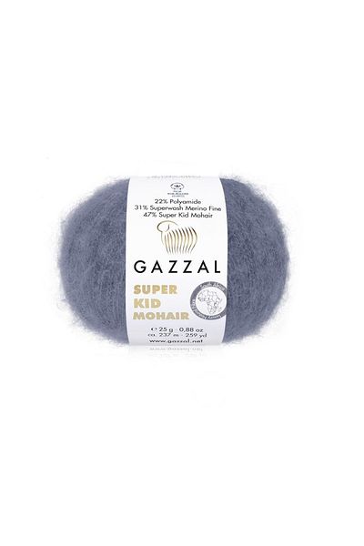 Gazzal Super Kid Mohair Winter Hand Knitting Threads_Color: 64411