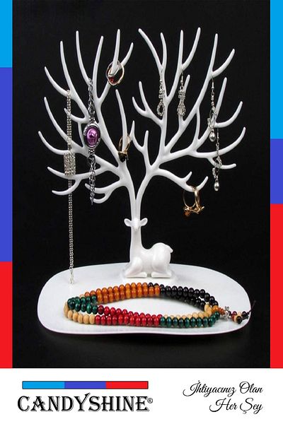 Zeki Karga Deer Design Jewelry Stand