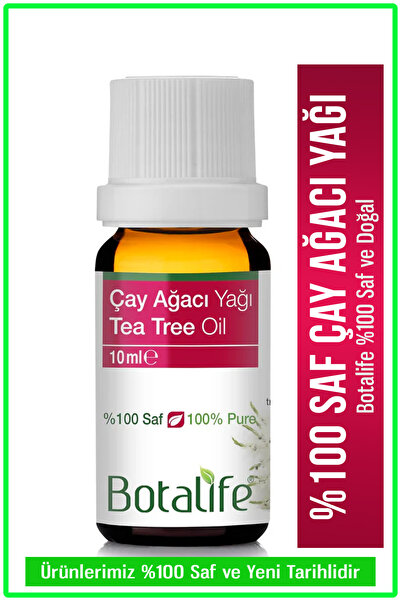 Botalife Çay Ağacı Yağı 10ml - %100 Saf ve Doğal (Seyreltilmemiş)