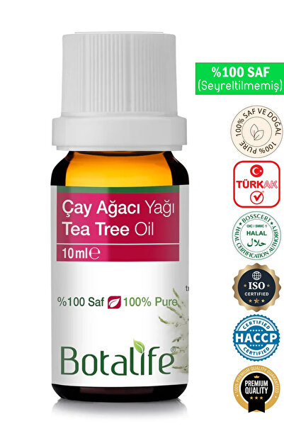 Botalife Çay Ağacı Yağı 10ml - %100 Saf ve Doğal (Seyreltilmemiş)