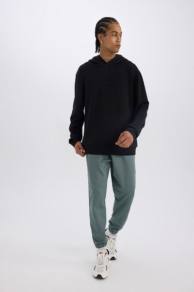 DeFacto DeFactoFit - Sports Jogger Sweatpants, Standard Fit, ίσια με τσέπες και ελαστικό πόδι μέσης D3742AX24WN