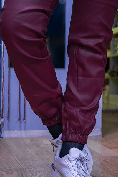 modayiğit Vinleks Deri Su Geçirmez Cepli Alt Üst Takım