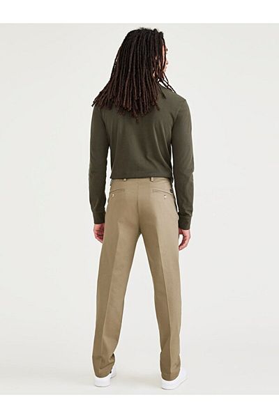 Dockers Signature Stain Defender Creased Slim Fit Trousers
