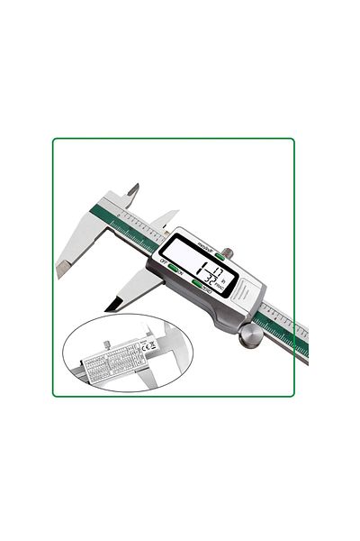 BGA Professional Stainless Steel Large Lcd Digital Display Vernier Caliper 0-150mm