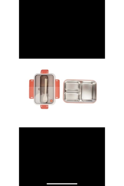 LUNCH BOX Lunch Box And Fork Spoon 1000 Ml