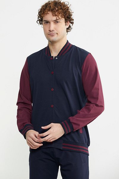 Sementa Σετ αθλητική φόρμα Navy Blue College με τσέπες