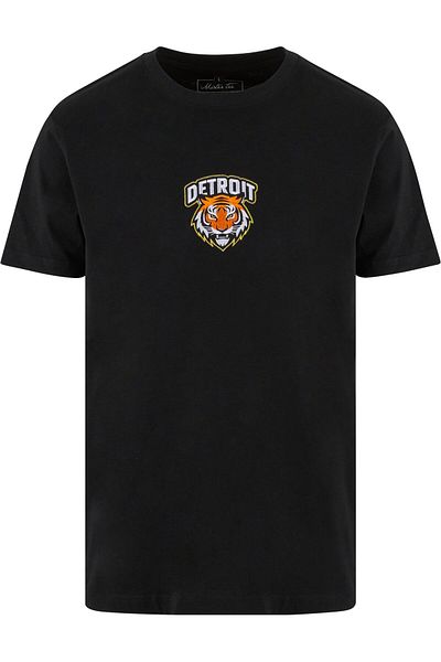 Mister Tee Detroit Tiger Kopf Patch Tee