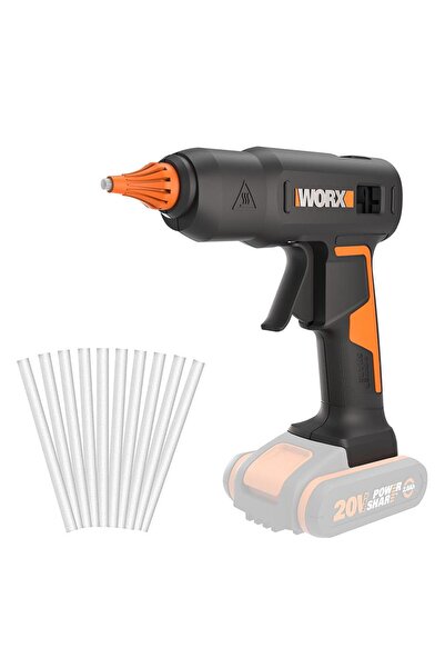 Genel Markalar WX045.9 20Volt 11MM Profesyonel Sıcak Mum Silikon Tabancası + ...