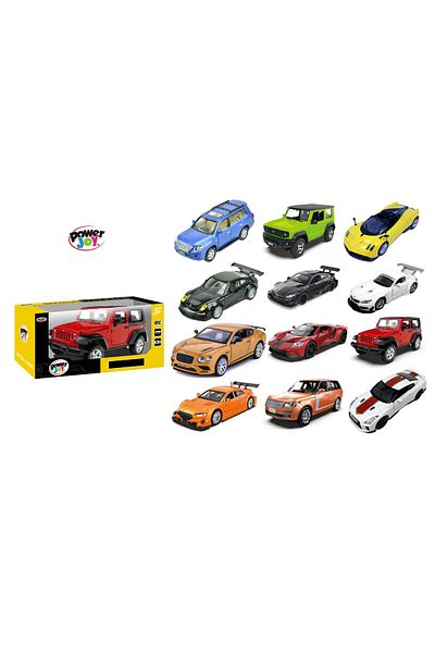 Power Joy - 1/32 Vroom Vroom Diecast Licensed Car - Style May Vary - 1 Piece