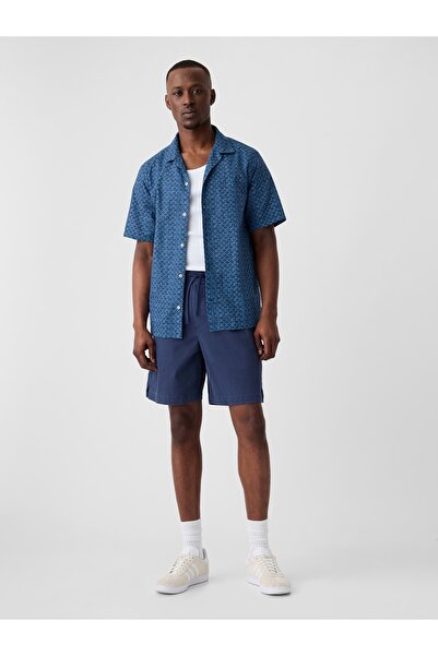 GAP ErkekStandart Fit Çiçek Desenli Vacay Gömlek