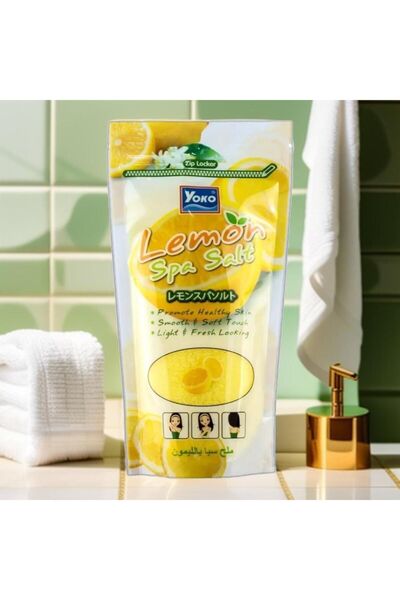 YOKO Brightening Lemon Body Spa Salt 300 Gr.