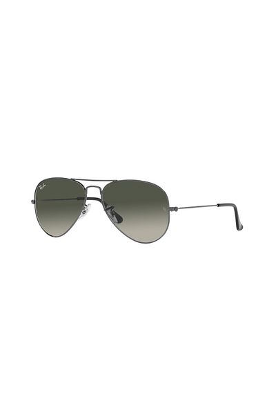 Ray-Ban Ray Ban Unisex Pilot Aviator Large Metal Sunglasses- Rb 3025 - Lense Size:62mm - Gunmetal