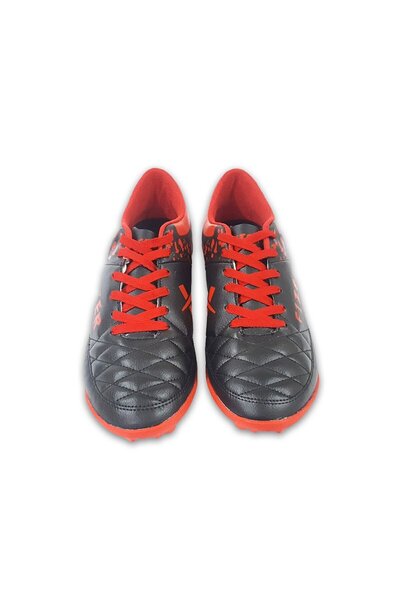 Vector X Fizer Indoor Football Shoes | Black/red | 10 Uk/11 Us/44 Eu | Synthetic Leather | Insole