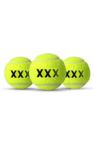 Head Penn X-out Tennis Ball | Green | Standard Size | Rubber | 3 Balls | Durable | For Training