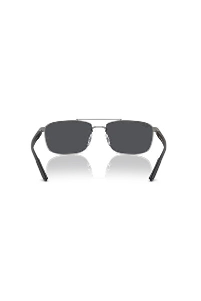 Ray-Ban Ray Ban Unisex Rectangle Sunglasses- Rb 3737 - Lense Size:60mm - Gunmetal