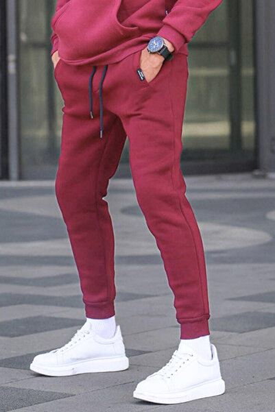 CMZ COLLECTİON Ανδρικό παντελόνι τζόγκερ με 3 κλωστές, άνετη εφαρμογή και τσέπες