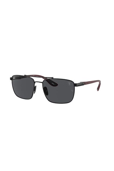 Ray-Ban Ray Ban Unisex Square Sunglasses- Rb 3715m - Lense Size:58mm - Black