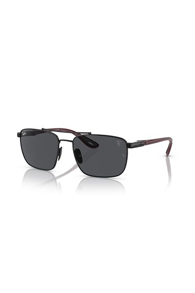 Ray-Ban Ray Ban Unisex Square Sunglasses- Rb 3715m - Lense Size:58mm - Black