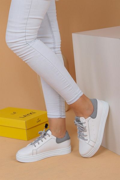 layki Pantofi sport Rocc pentru damă - alb gri