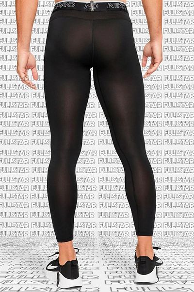 Nike Ανδρικό κολάν Pro Dri Fit Μαύρο Ανδρικό κολάν προπόνησης μαύρο
