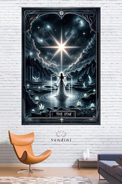 Vendini Tarot  Serisi Duvar Örtüsü Duvar Halısı Wall Tapestry