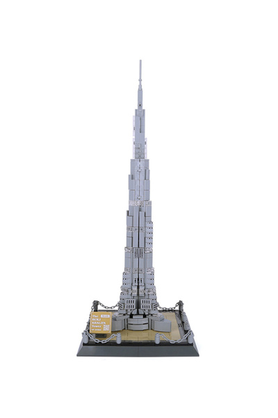 Fab N Funky Fab N Funky Burj Khalifa Tower Set - 555pc, Fine Motor Skills & Creativity Builder for Kids 6+